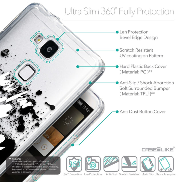 Details in English - CASEiLIKE Huawei Ascend Mate 7 back cover Quote 2413