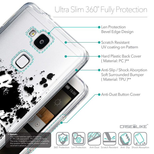 Details in English - CASEiLIKE Huawei Ascend Mate 7 back cover Quote 2415