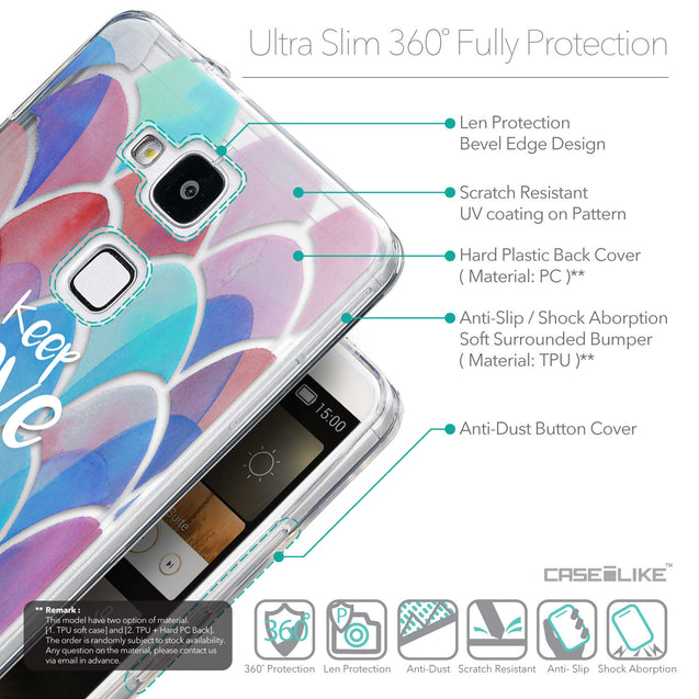 Details in English - CASEiLIKE Huawei Ascend Mate 7 back cover Quote 2417