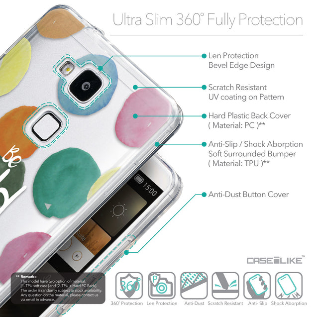 Details in English - CASEiLIKE Huawei Ascend Mate 7 back cover Quote 2420