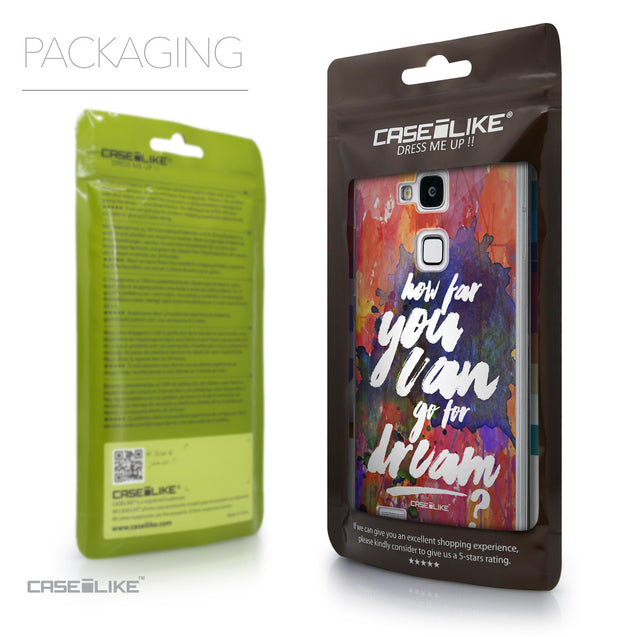 Packaging - CASEiLIKE Huawei Ascend Mate 7 back cover Quote 2421