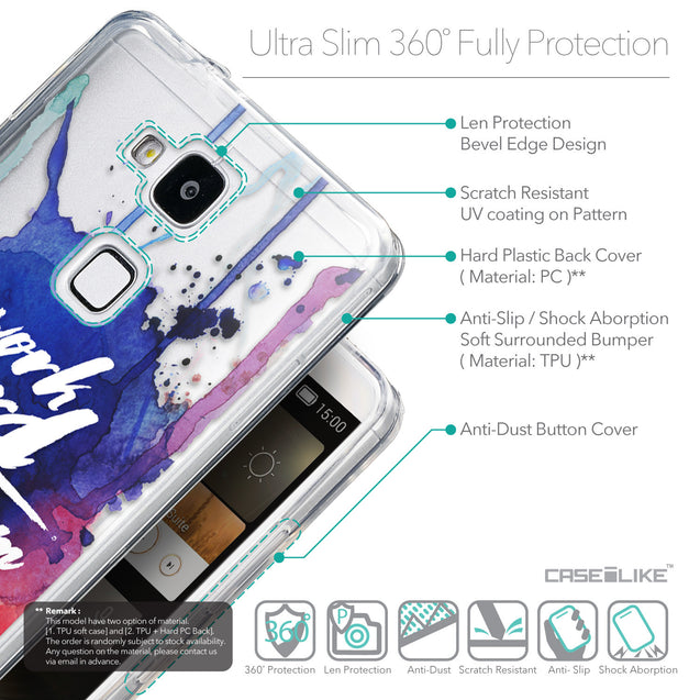 Details in English - CASEiLIKE Huawei Ascend Mate 7 back cover Quote 2422