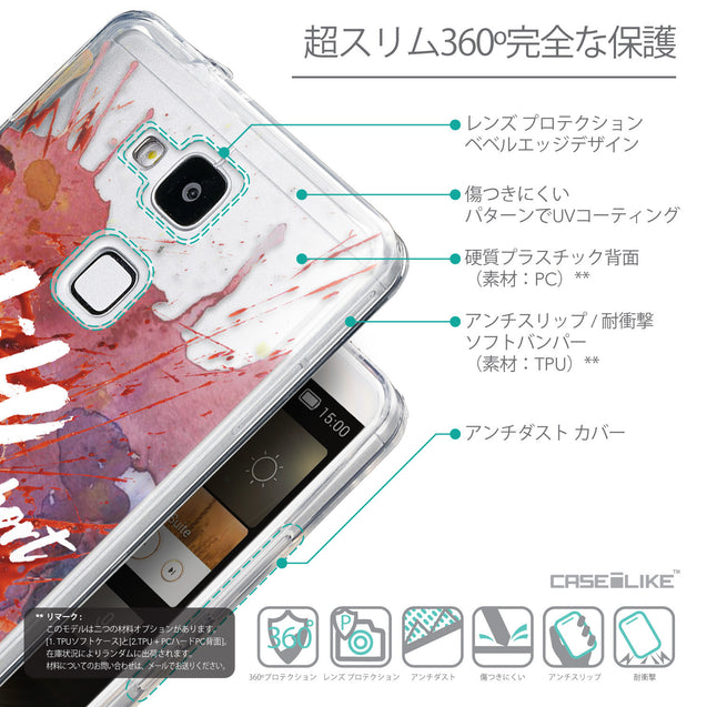 Details in Japanese - CASEiLIKE Huawei Ascend Mate 7 back cover Quote 2423