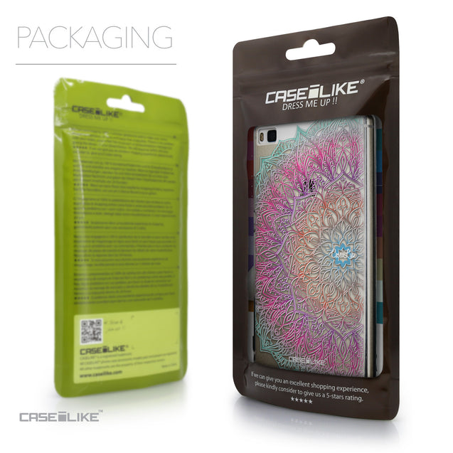 Packaging - CASEiLIKE Huawei P8 back cover Mandala Art 2090