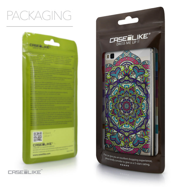 Packaging - CASEiLIKE Huawei P8 back cover Mandala Art 2094