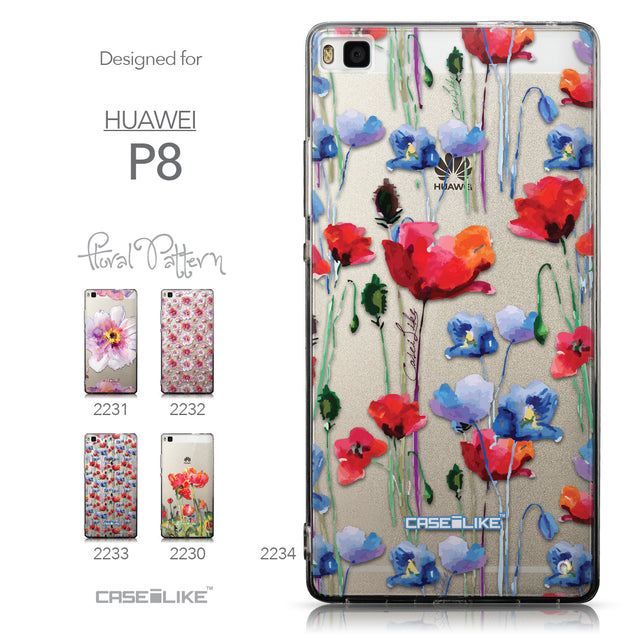 Collection - CASEiLIKE Huawei P8 back cover Indian Line Art 2061