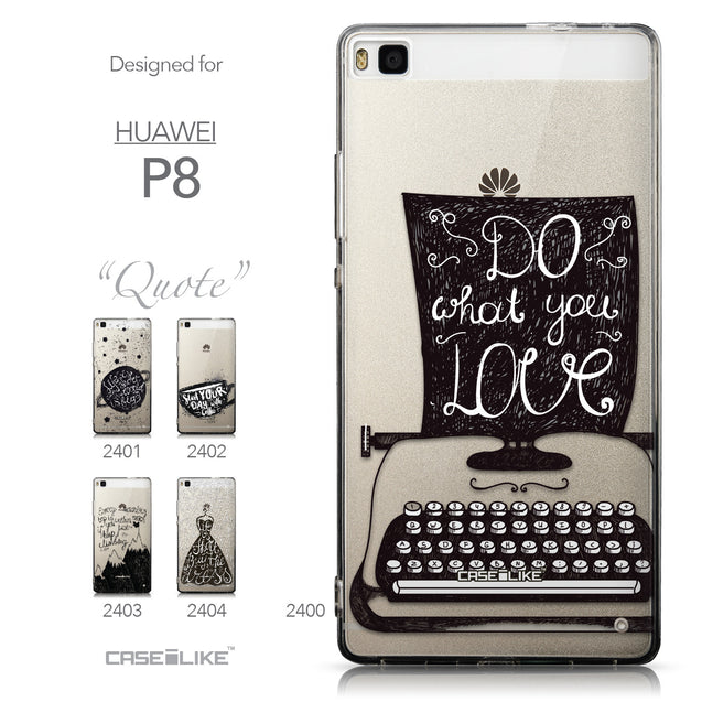 Collection - CASEiLIKE Huawei P8 back cover Quote 2400