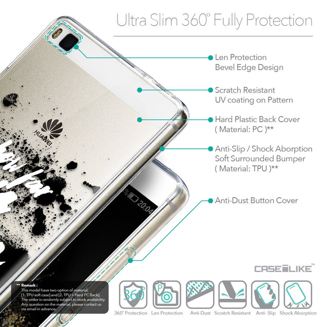 Details in English - CASEiLIKE Huawei P8 back cover Quote 2413