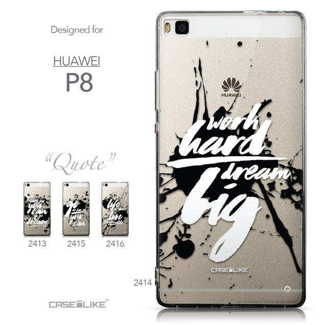 Collection - CASEiLIKE Huawei P8 back cover Quote 2414