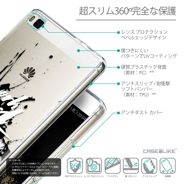 Details in Japanese - CASEiLIKE Huawei P8 back cover Quote 2414