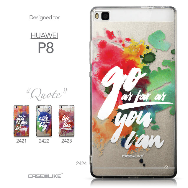 Collection - CASEiLIKE Huawei P8 back cover Quote 2424