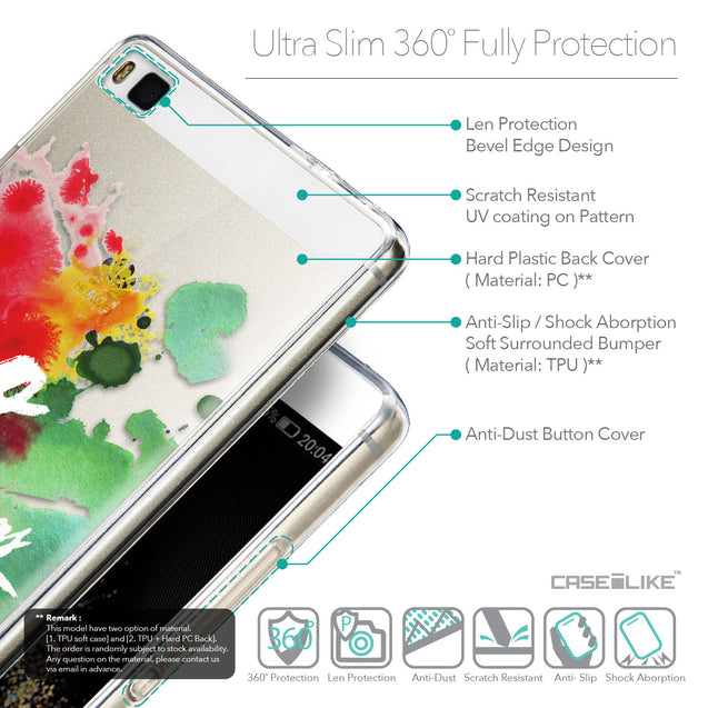 Details in English - CASEiLIKE Huawei P8 back cover Quote 2424