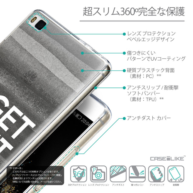 Details in Japanese - CASEiLIKE Huawei P8 back cover Quote 2429