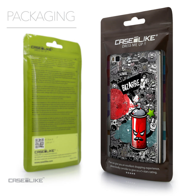 Packaging - CASEiLIKE Huawei P8 back cover Graffiti 2705