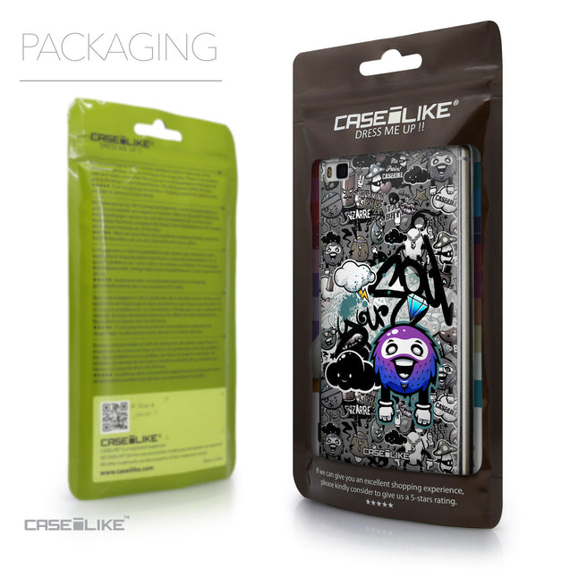 Packaging - CASEiLIKE Huawei P8 back cover Graffiti 2706