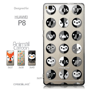 Collection - CASEiLIKE Huawei P8 back cover Animal Cartoon 3639