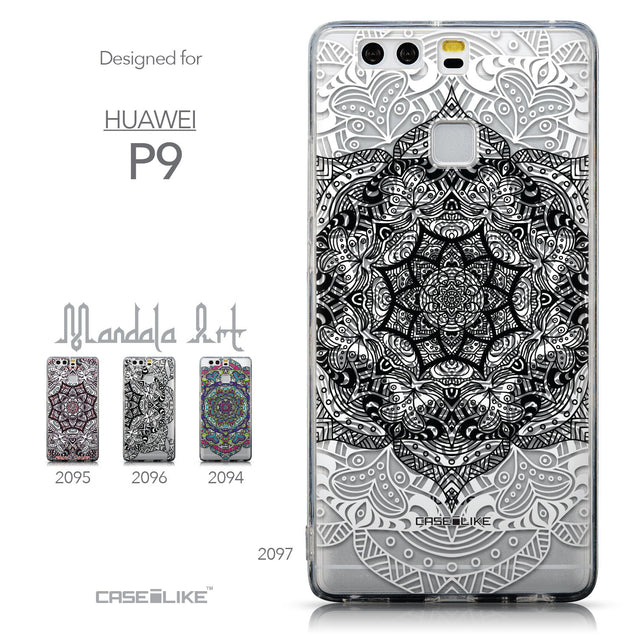 Collection - CASEiLIKE Huawei P9 back cover Mandala Art 2097