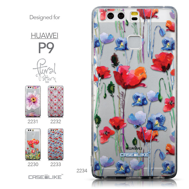 Collection - CASEiLIKE Huawei P9 back cover Indian Line Art 2061