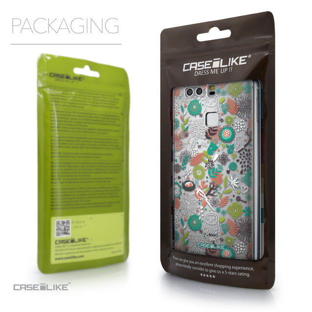 Packaging - CASEiLIKE Huawei P9 back cover Spring Forest White 2241