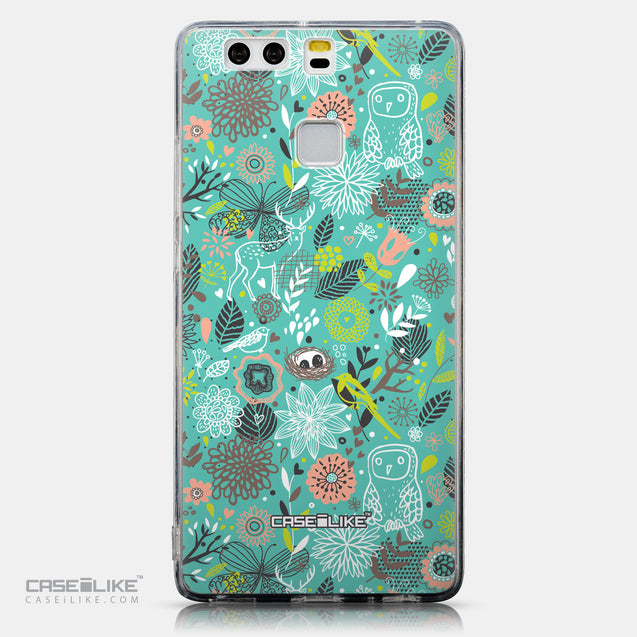 CASEiLIKE Huawei P9 back cover Spring Forest Turquoise 2245