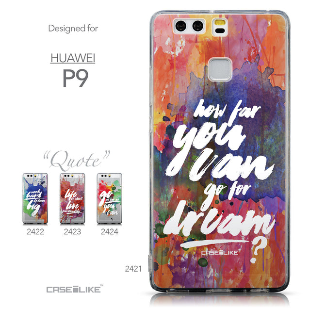 Collection - CASEiLIKE Huawei P9 back cover Quote 2421