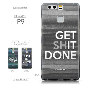 Collection - CASEiLIKE Huawei P9 back cover Quote 2429