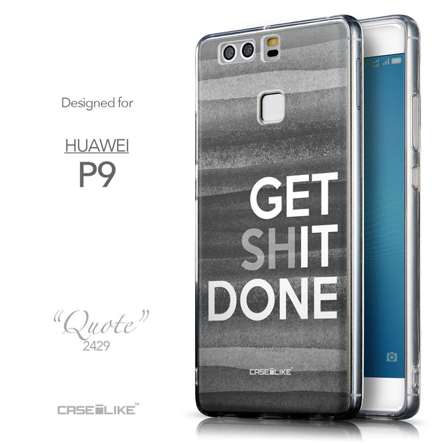 Front & Side View - CASEiLIKE Huawei P9 back cover Quote 2429