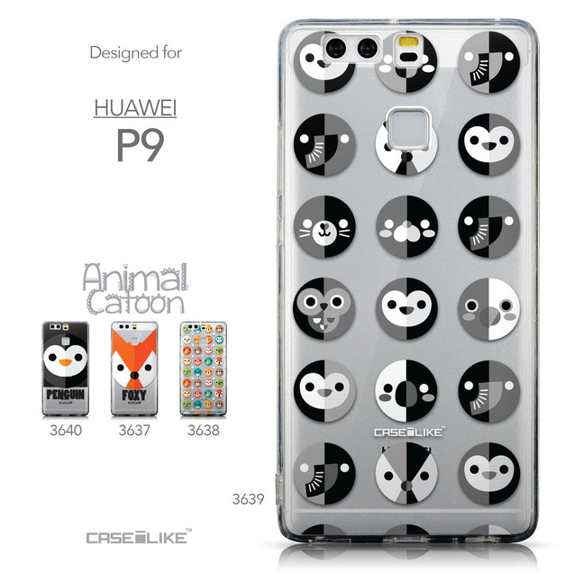 Collection - CASEiLIKE Huawei P9 back cover Animal Cartoon 3639