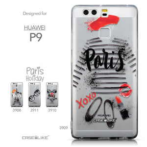 Collection - CASEiLIKE Huawei P9 back cover Paris Holiday 3909