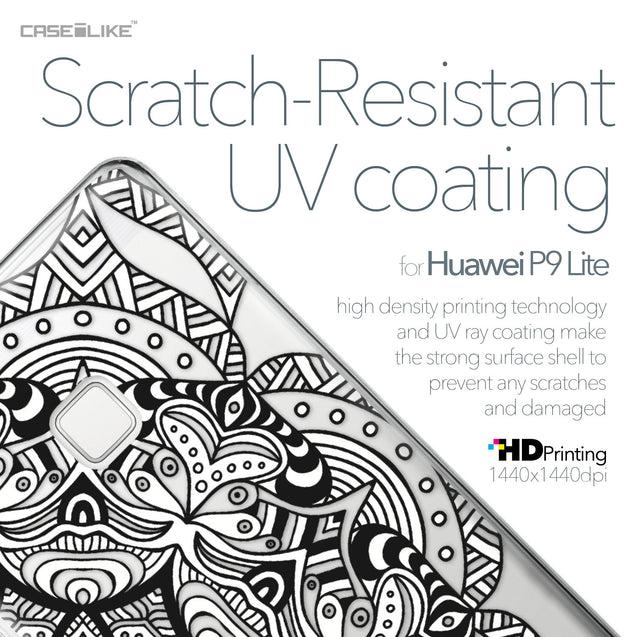 Huawei P9 Lite case Mandala Art 2096 with UV-Coating Scratch-Resistant Case | CASEiLIKE.com