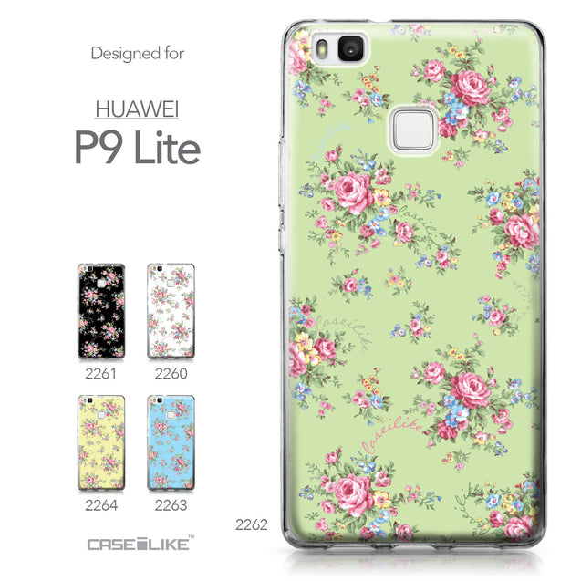 Huawei P9 Lite case Floral Rose Classic 2262 Collection | CASEiLIKE.com