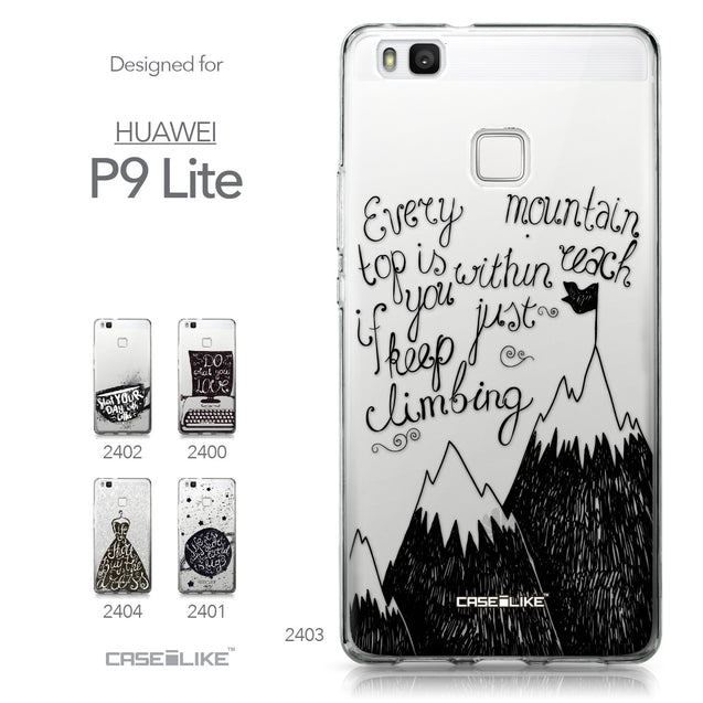 Huawei P9 Lite case Quote 2403 Collection | CASEiLIKE.com