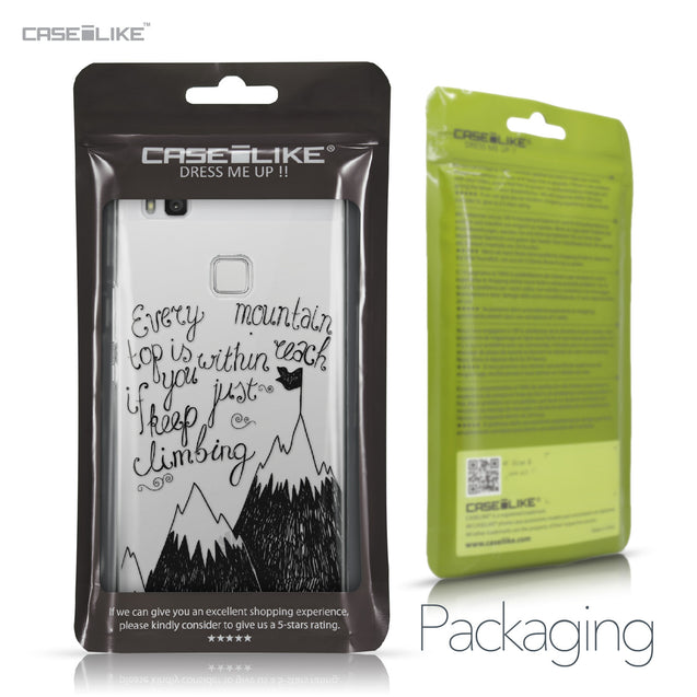 Huawei P9 Lite case Quote 2403 Retail Packaging | CASEiLIKE.com