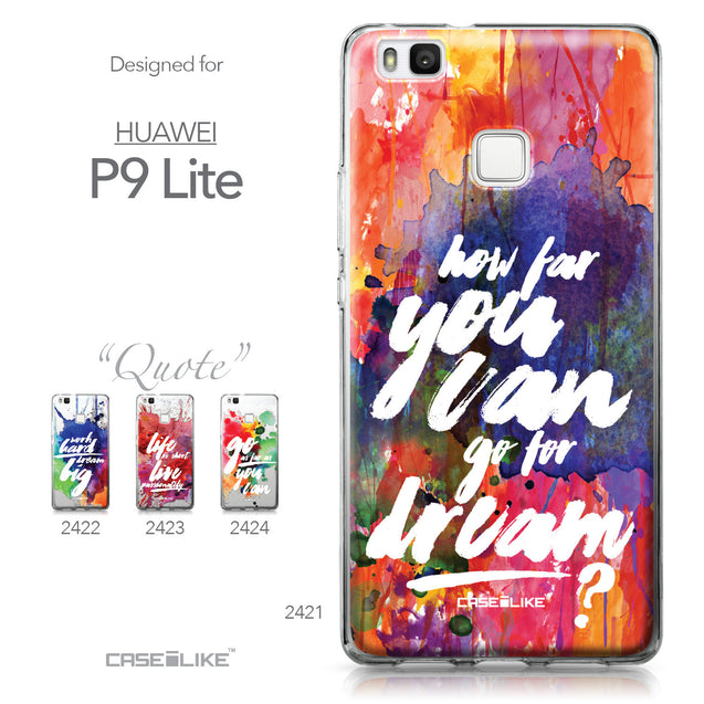 Huawei P9 Lite case Quote 2421 Collection | CASEiLIKE.com