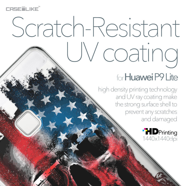 Huawei P9 Lite case Art of Skull 2532 with UV-Coating Scratch-Resistant Case | CASEiLIKE.com