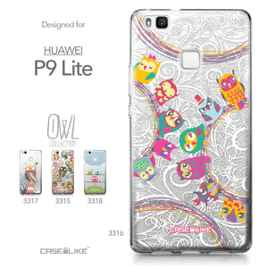 Huawei P9 Lite case Owl Graphic Design 3316 Collection | CASEiLIKE.com