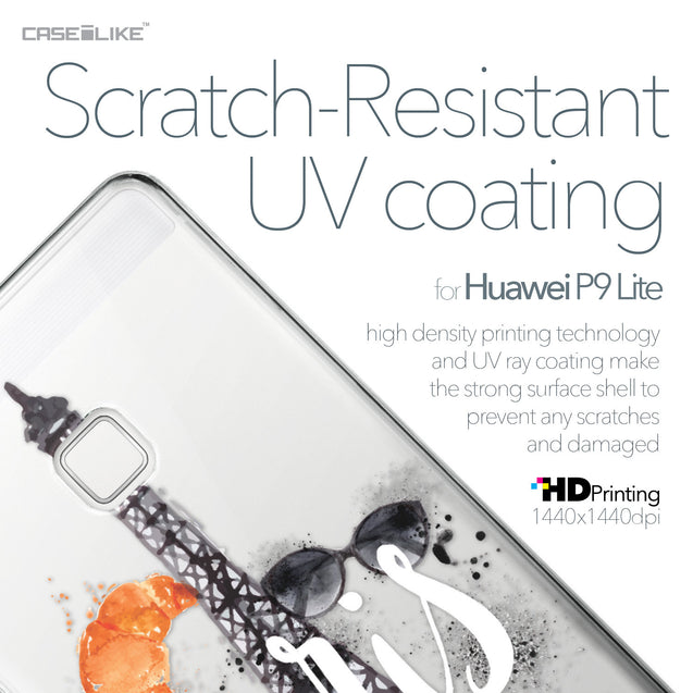 Huawei P9 Lite case Paris Holiday 3908 with UV-Coating Scratch-Resistant Case | CASEiLIKE.com