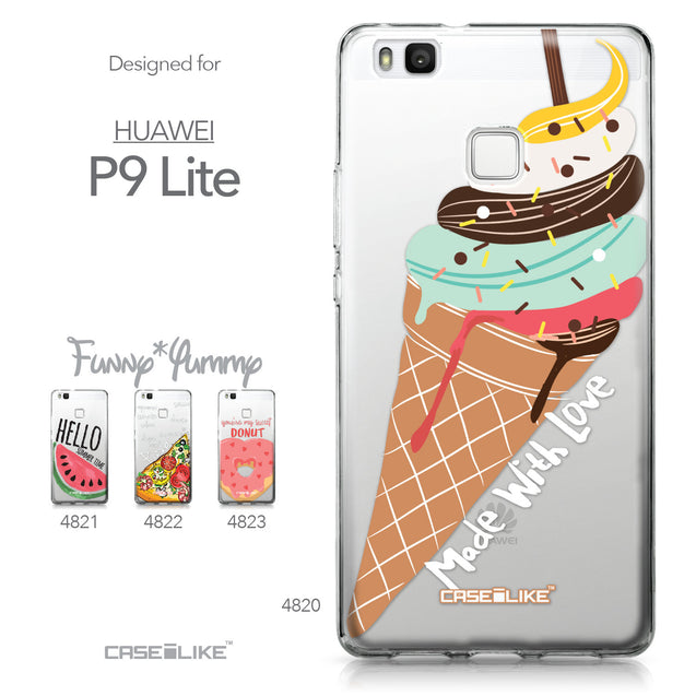 Huawei P9 Lite case Ice Cream 4820 Collection | CASEiLIKE.com