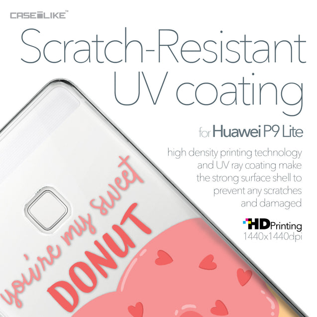 Huawei P9 Lite case Dounuts 4823 with UV-Coating Scratch-Resistant Case | CASEiLIKE.com