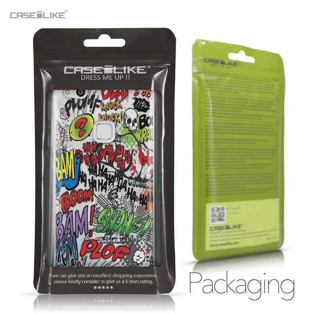 Huawei P10 Lite case Comic Captions 2914 Retail Packaging | CASEiLIKE.com