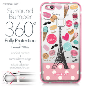Huawei P10 Lite case Paris Holiday 3904 Bumper Case Protection | CASEiLIKE.com