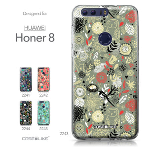 Huawei Honor 8 case Spring Forest Gray 2243 Collection | CASEiLIKE.com