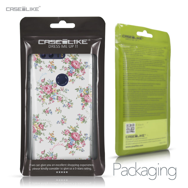 Huawei Honor 8 case Floral Rose Classic 2260 Retail Packaging | CASEiLIKE.com