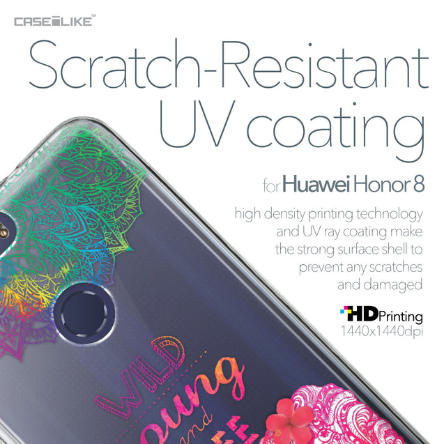 Huawei Honor 8 case Mandala Art 2302 with UV-Coating Scratch-Resistant Case | CASEiLIKE.com
