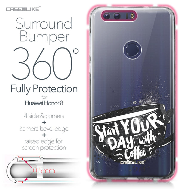 Huawei Honor 8 case Quote 2402 Bumper Case Protection | CASEiLIKE.com
