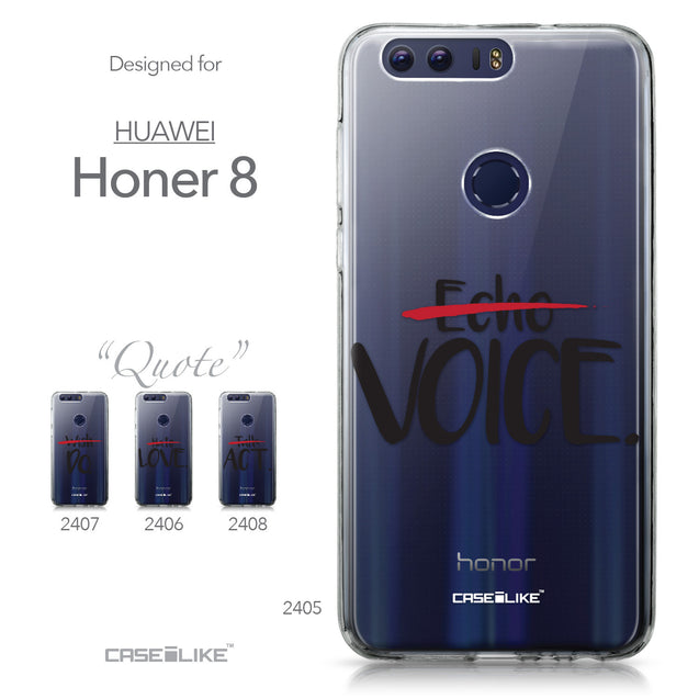 Huawei Honor 8 case Quote 2405 Collection | CASEiLIKE.com