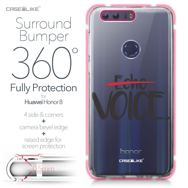 Huawei Honor 8 case Quote 2405 Bumper Case Protection | CASEiLIKE.com