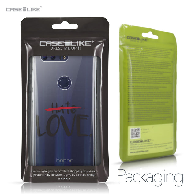Huawei Honor 8 case Quote 2406 Retail Packaging | CASEiLIKE.com