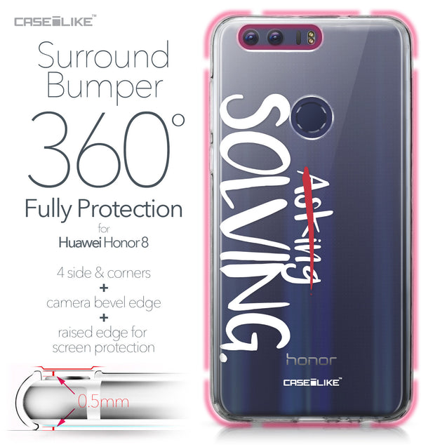 Huawei Honor 8 case Quote 2412 Bumper Case Protection | CASEiLIKE.com