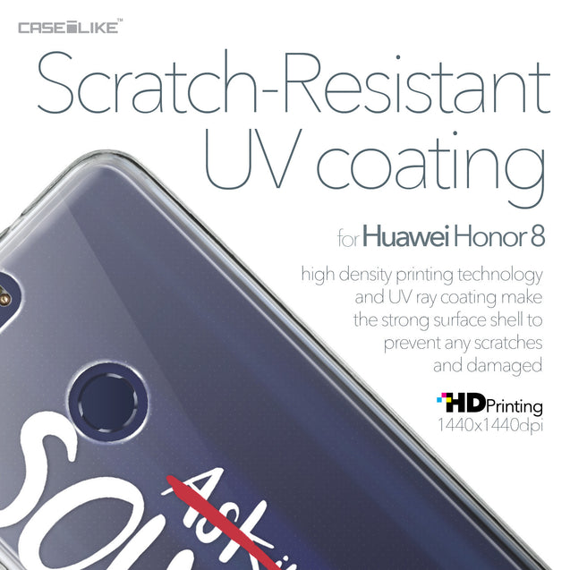 Huawei Honor 8 case Quote 2412 with UV-Coating Scratch-Resistant Case | CASEiLIKE.com